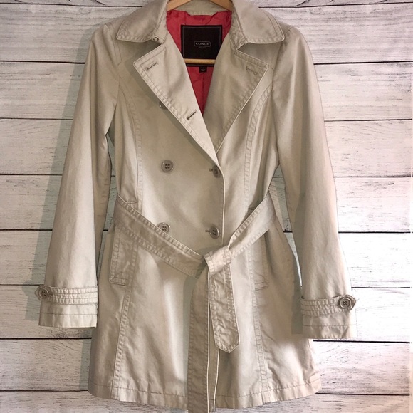 Coach Jackets & Blazers - Perfect for Spring! Coach Classic Short Trench